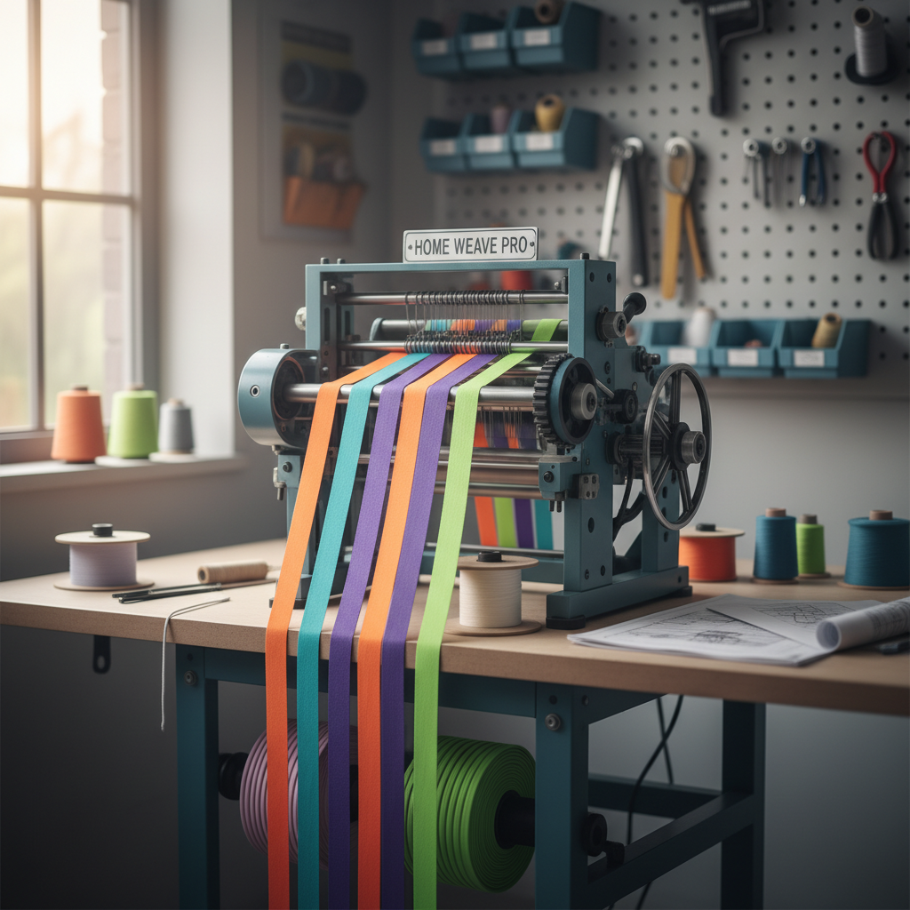 Strap Weaving Machines Strap Weaving Machines - Read the article about Textile and Craft Machines Business