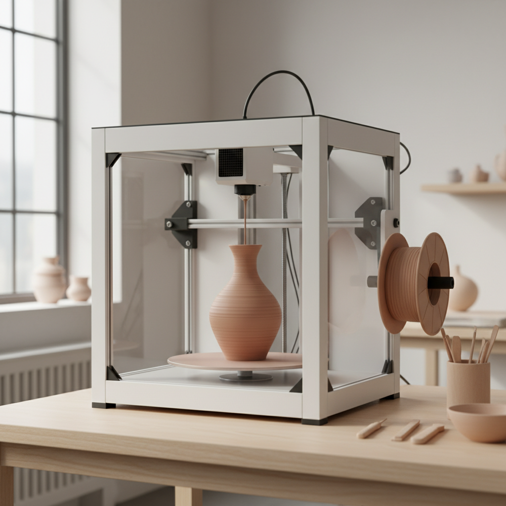 Clay 3D machine Clay 3D machine - Read the article about Textile and Craft Machines Business